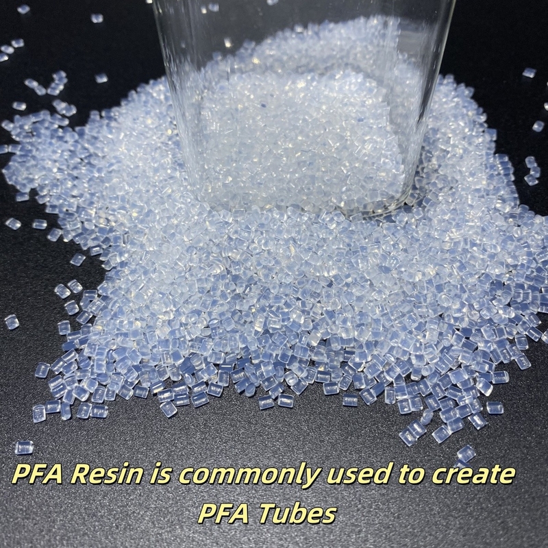 الراتنج PFA يخلق أنابيب PFA مثالية للأنابيب المقاومة للتآكل في أنظمة السوائل الكيميائية