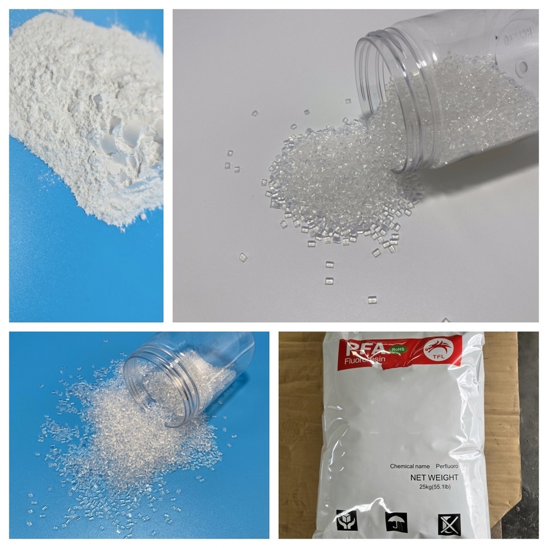 الراتنج PFA يخلق أنابيب PFA مثالية للأنابيب المقاومة للتآكل في أنظمة السوائل الكيميائية