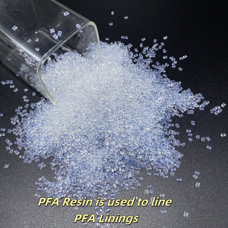 الراتنج PFA المستخدم لتصنيف غطاء PFA الذي يوفر حماية مقاومة للتآكل للحاويات والأنابيب