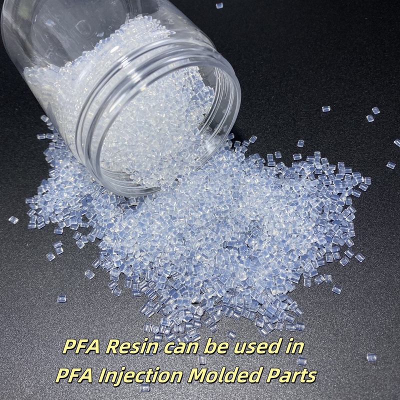 الراتنج PFA في PFA أجزاء صب الحقن لمكونات الدقة التي تتطلب مقاومة كيميائية عالية